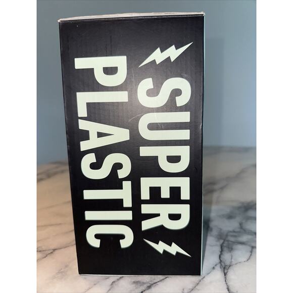 NEW Junko Mizuno Ailurophile Glow Superplastic Janky 8" Vinyl Toy Cat Fish NIB - Picture 8 of 13